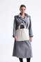 Zoozie Bags Bolso Tote de Lona Color Crema
